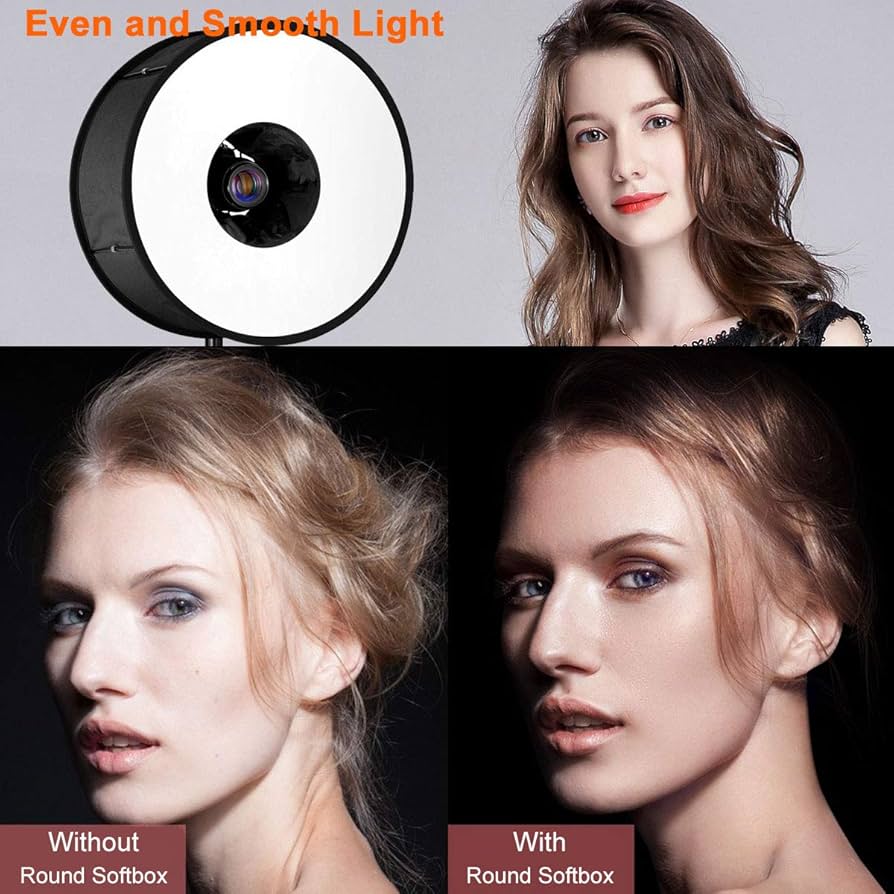 RoundFlash Ring Light ソフトボックス Amazon.com : EXMAX R45 17.7in/45cm Roundflash Universal